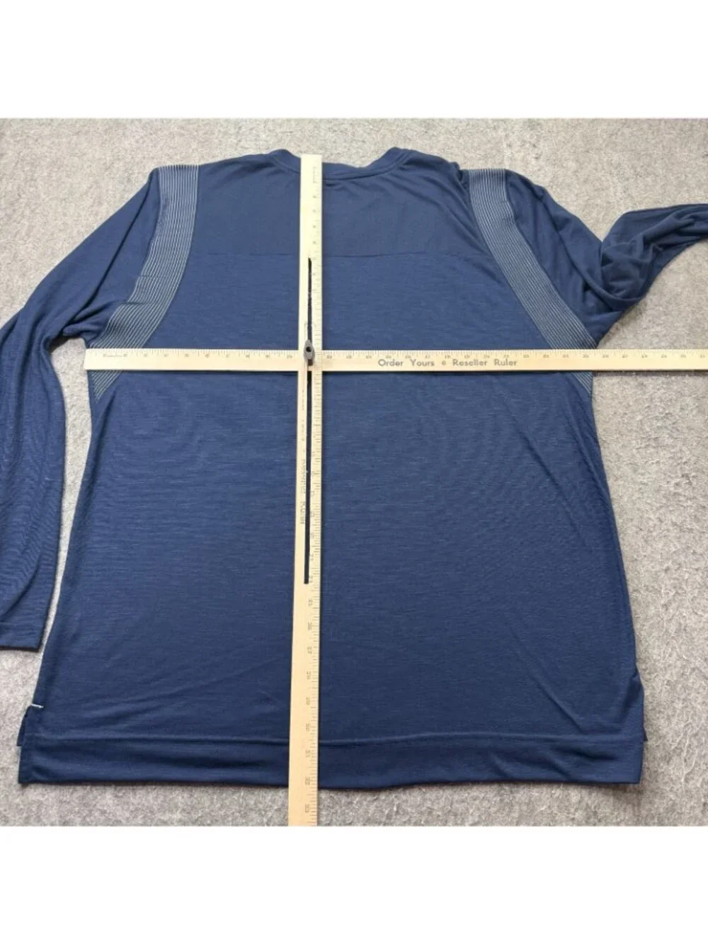 Virginia Cavaliers Nike Shirt Men 2XL Blue Long Sleeve Crew Neck Performance